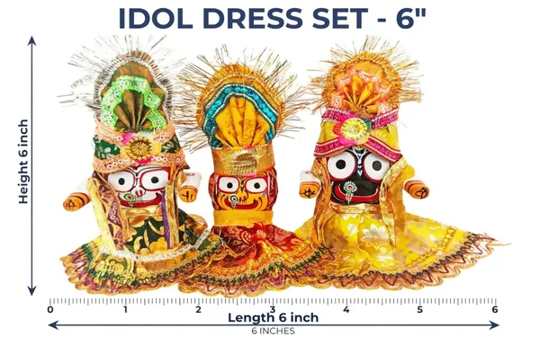 6_inchs_poshak_dress_jagannath_balabhadra_and_subhadra