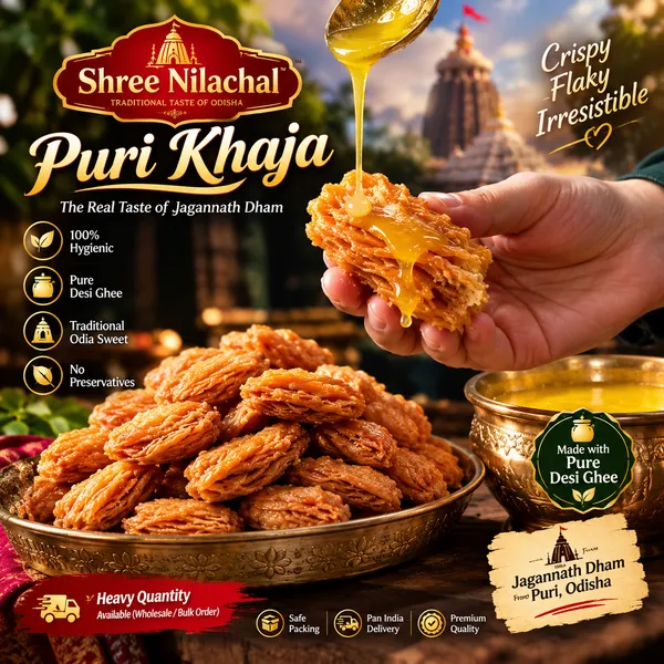 Pure_desi_ghee_puri_khaja_Jagannath_ji_prasad...