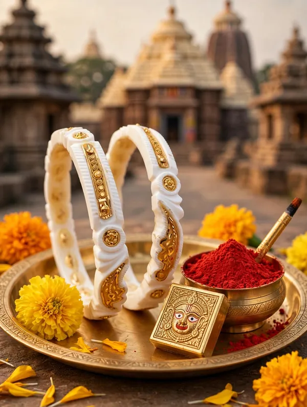 S_Original_saru_sankha_pola_with_gold_plated_