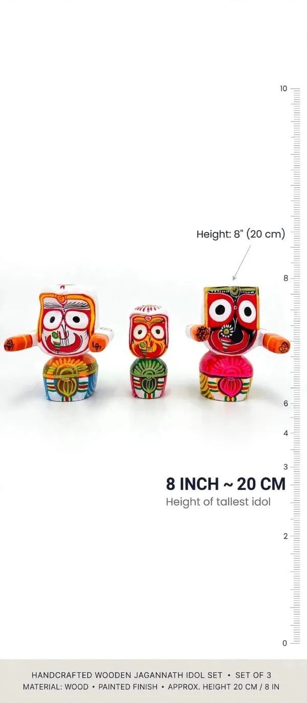 4"_inch_wooden_lord_Jagannath_balabhadra_Subhadra_