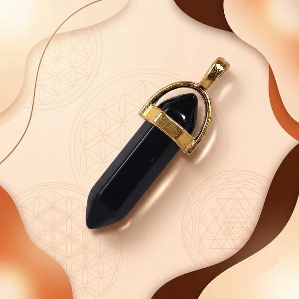 Black_obsidian_Pendant