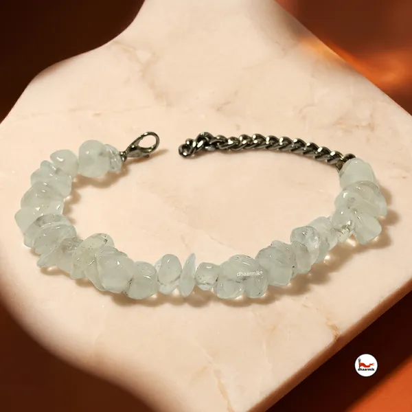 Clear_Quartz_chip_bracelet