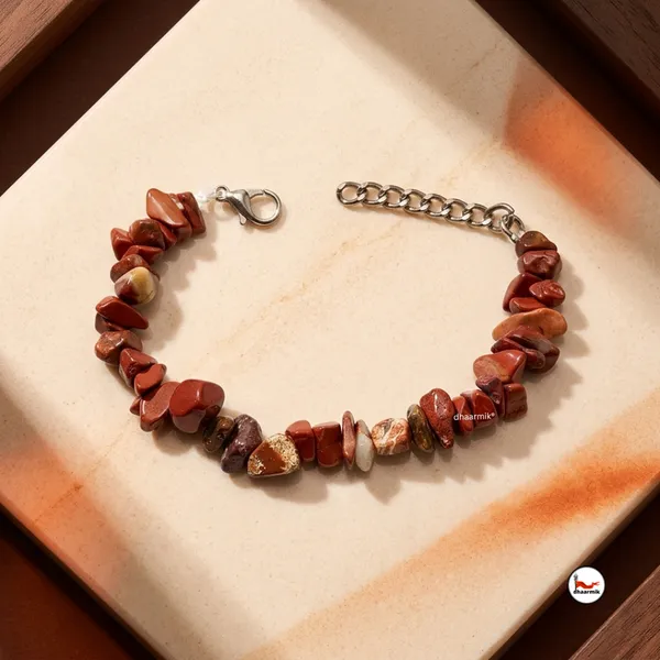 Red_jasper_chip_bracelet