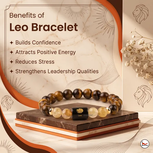 Leo_(सिंह_राशि)_Zodiac_Tiger_Eye_&_Citrine_Bracelet_||_𝟮𝟯_𝗝𝘂𝗹_–_𝟮𝟮_𝗔𝘂𝗴_||