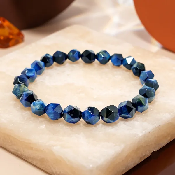 Blue_Tiger_eye_Diamond_Cut_Bracelet