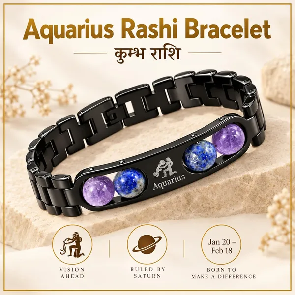 Dhaarmik_Aquarius_Metal_Bracelet