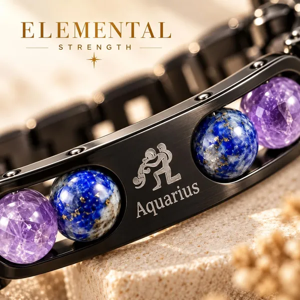 Dhaarmik_Aquarius_Metal_Bracelet