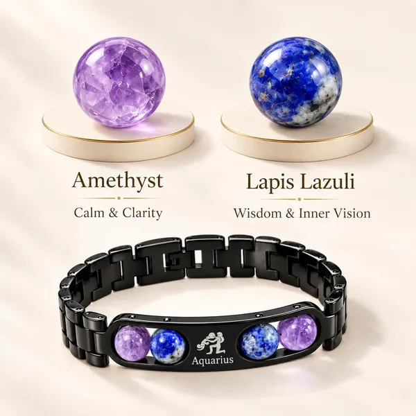 Dhaarmik_Aquarius_Metal_Bracelet