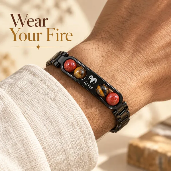 Dhaarmik_Aries_Metal_Bracelet