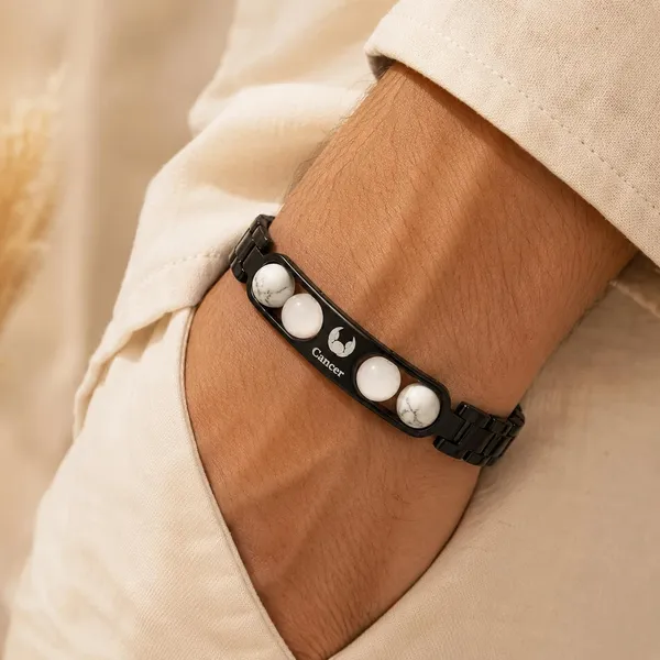 Dhaarmik_Cancer_Metal_Bracelet