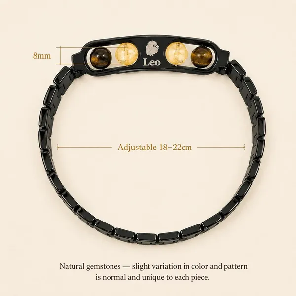 Dhaarmik_Leo_Metal_Bracelet
