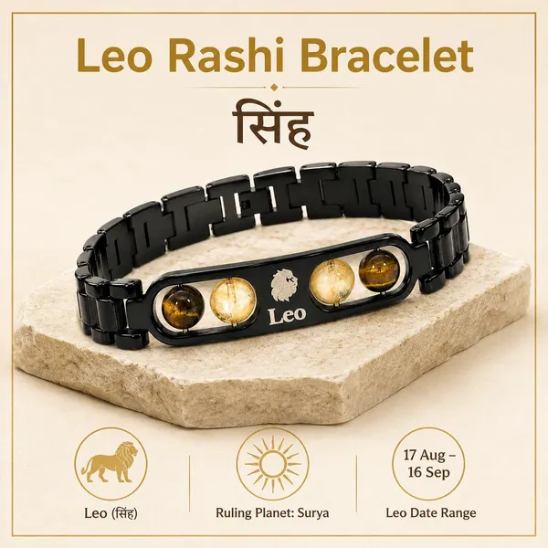 Dhaarmik_Leo_Metal_Bracelet