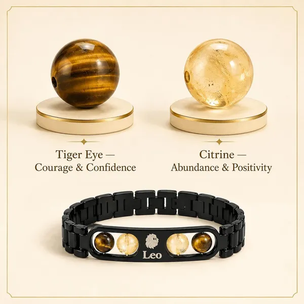 Dhaarmik_Leo_Metal_Bracelet