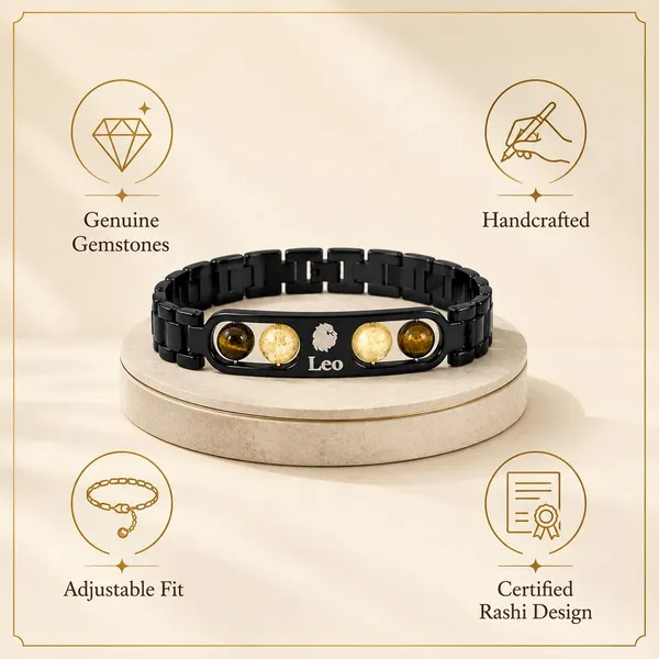 Dhaarmik_Leo_Metal_Bracelet