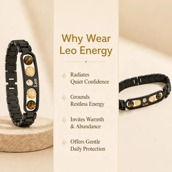Dhaarmik_Leo_Metal_Bracelet