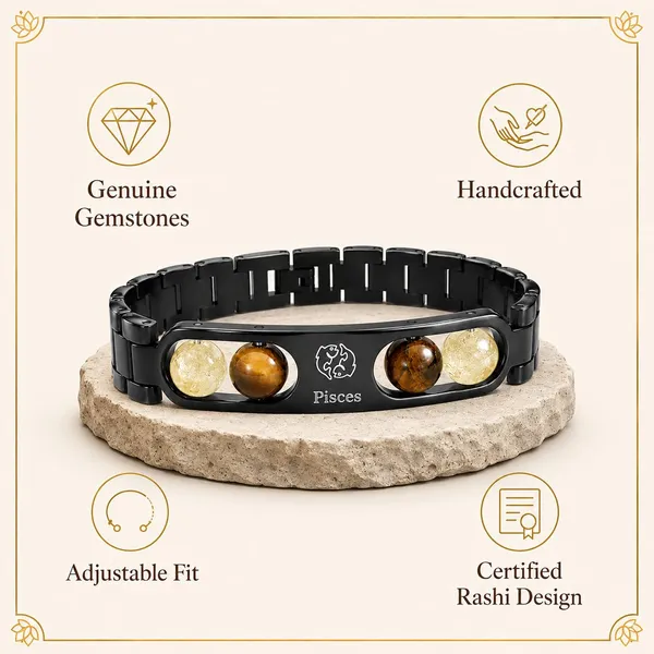Dhaarmik_Pisces_Metal_Bracelet