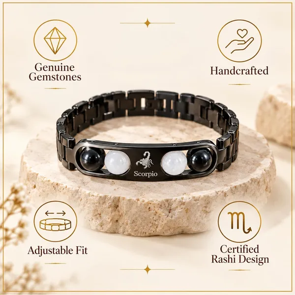 Dhaarmik_Scorpio_Metal_Bracelet