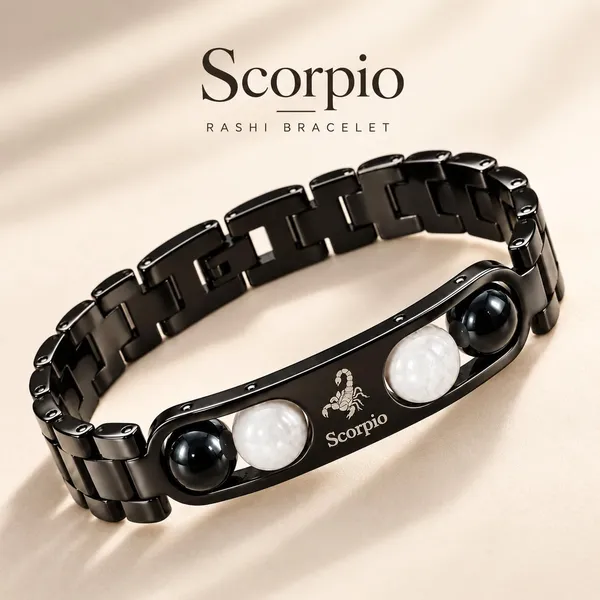 Dhaarmik_Scorpio_Metal_Bracelet