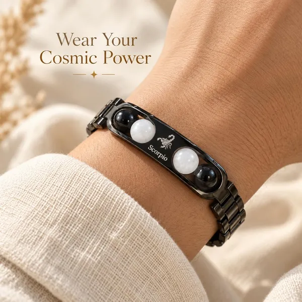 Dhaarmik_Scorpio_Metal_Bracelet