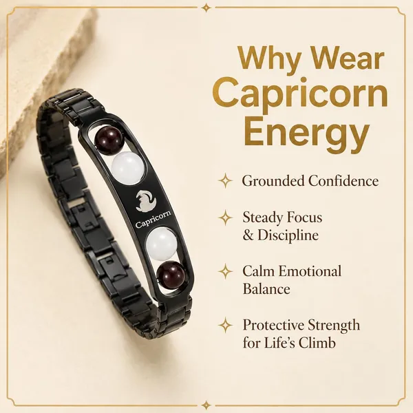 Dhaarmik_Capricorn_Metal_Bracelet