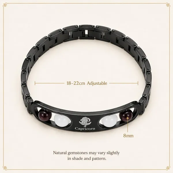 Dhaarmik_Capricorn_Metal_Bracelet