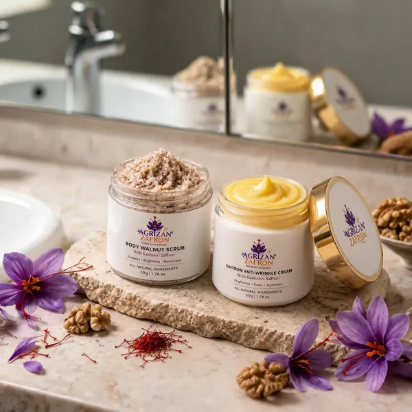 Walnut_Scrub_And_Saffron_Anti-Wrinkle_Cream_Set