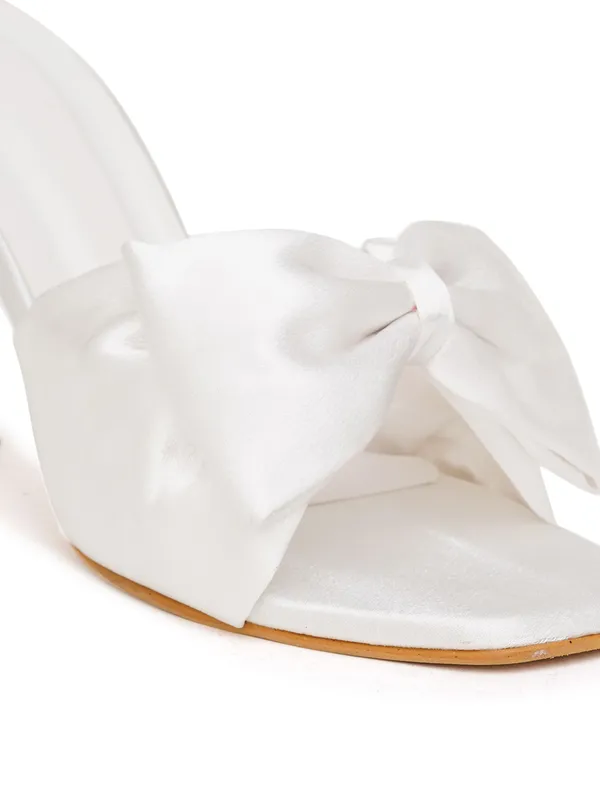 White_Bow_Detail_Heeled_Mules