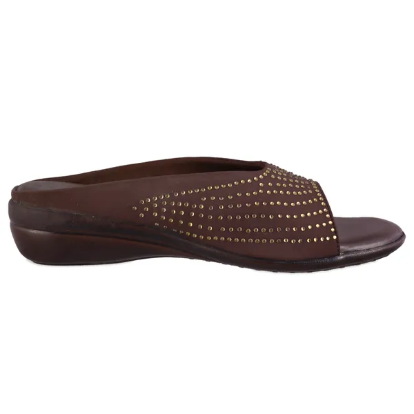 Brown_Studded_Slip-On_Sandals