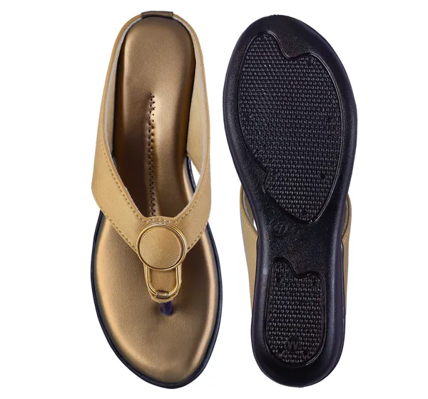 Gold_Synthetic_Embellished_Thong_Sandals