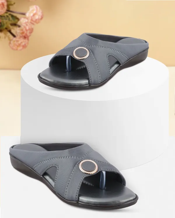 Grey_Synthetic_Slip-On_Sandals