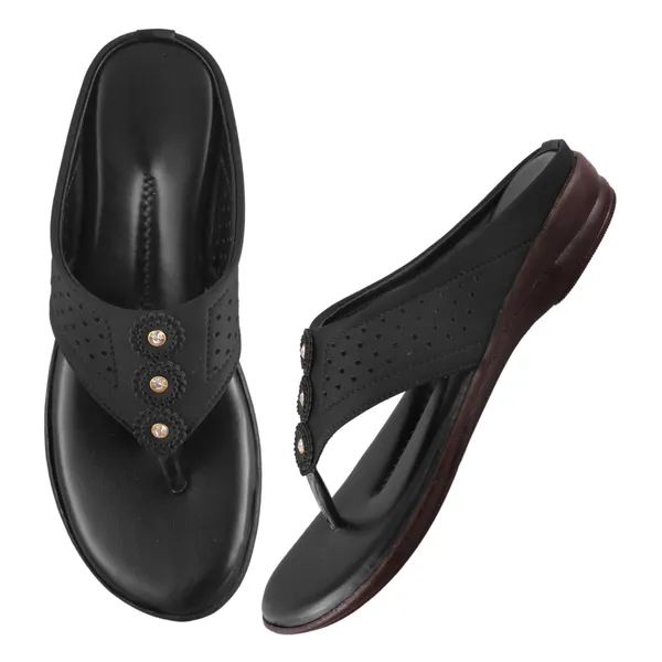 Black_Embellished_Flat_Thong_Sandals