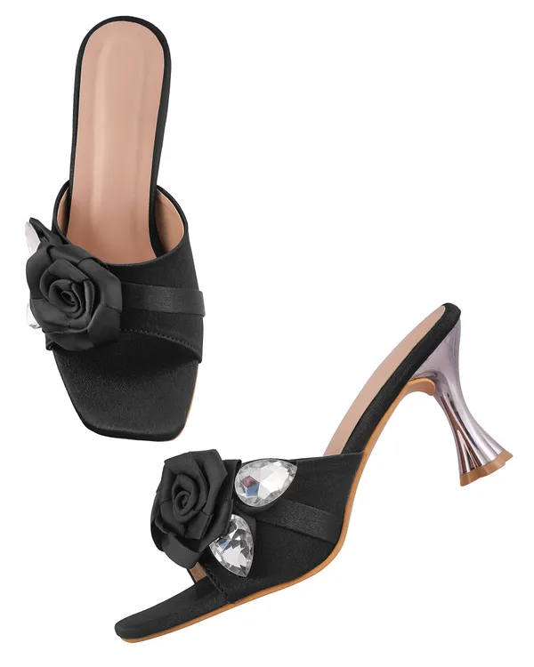 Black_Slip-On_High_Heel_Mule_Sandals
