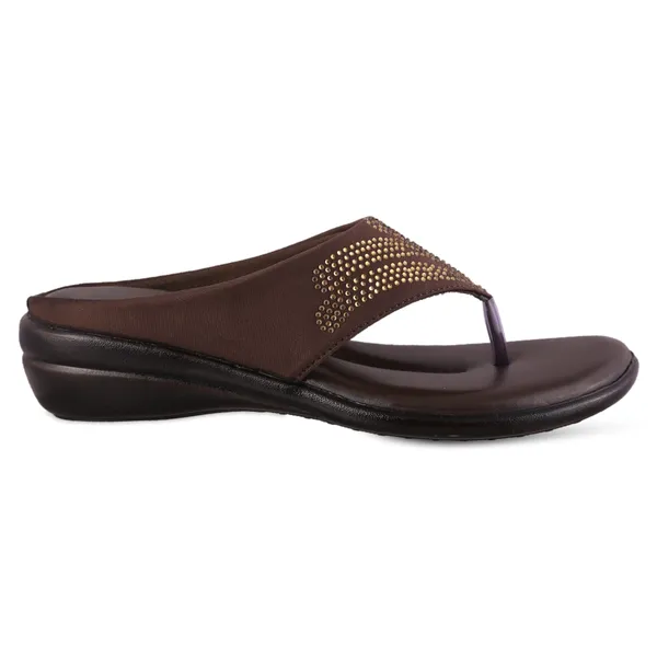 Brown_Embellished_Wedge_Sandals