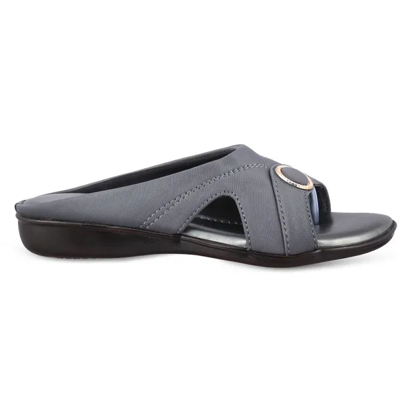 Grey_Synthetic_Slip-On_Sandals
