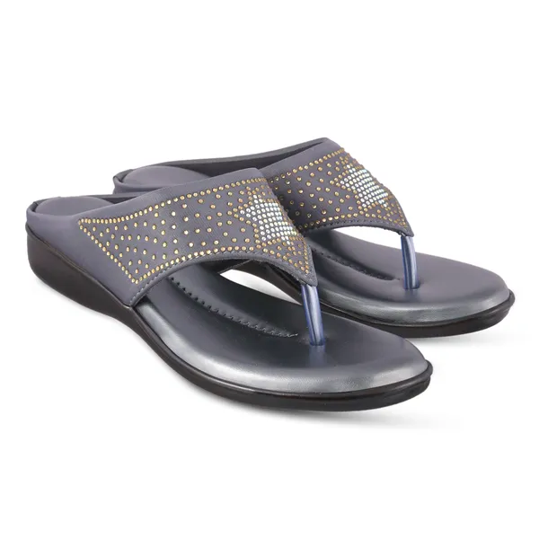 Grey_Embellished_Flat_Flip_Flops