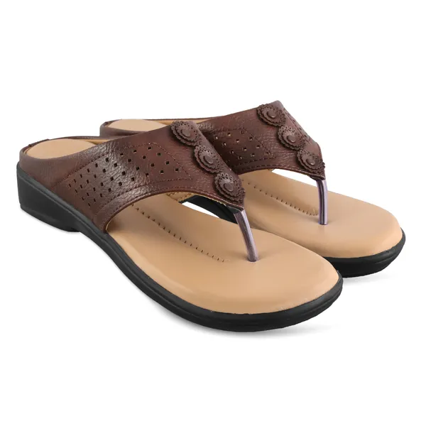 Brown_Synthetic_Wedge_Heel_Sandals