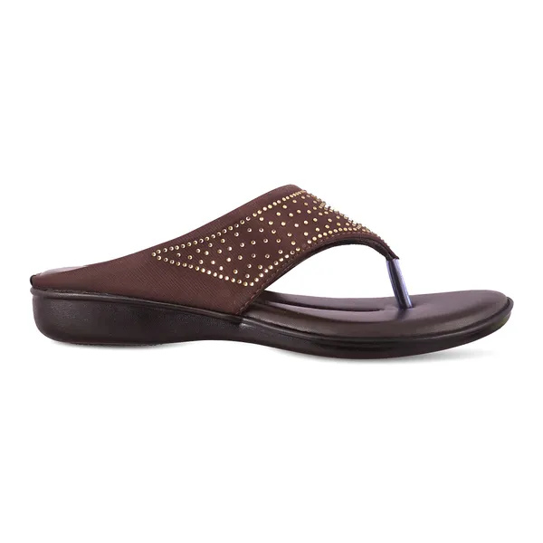 Maroon_Embellished_Flat_Sandals