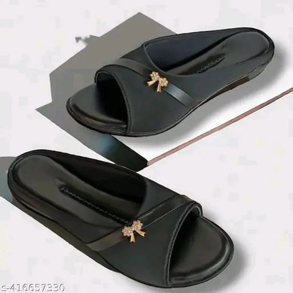 Black_Slip-On_Open_Toe_Flats