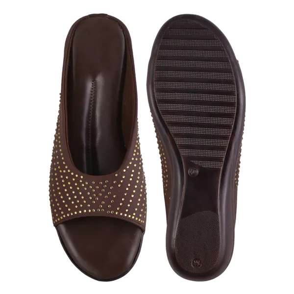 Brown_Studded_Slip-On_Sandals