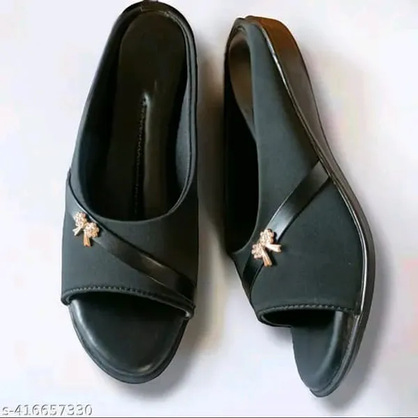 Black_Slip-On_Open_Toe_Flats