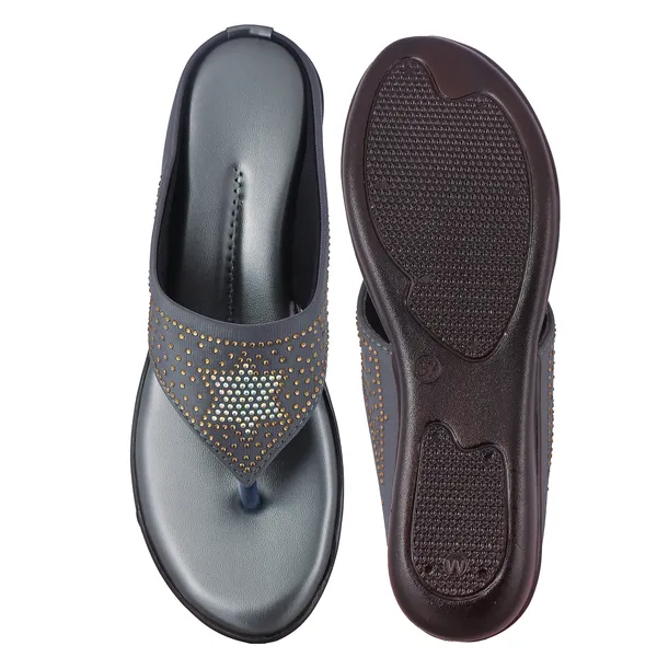Grey_Embellished_Flat_Flip_Flops
