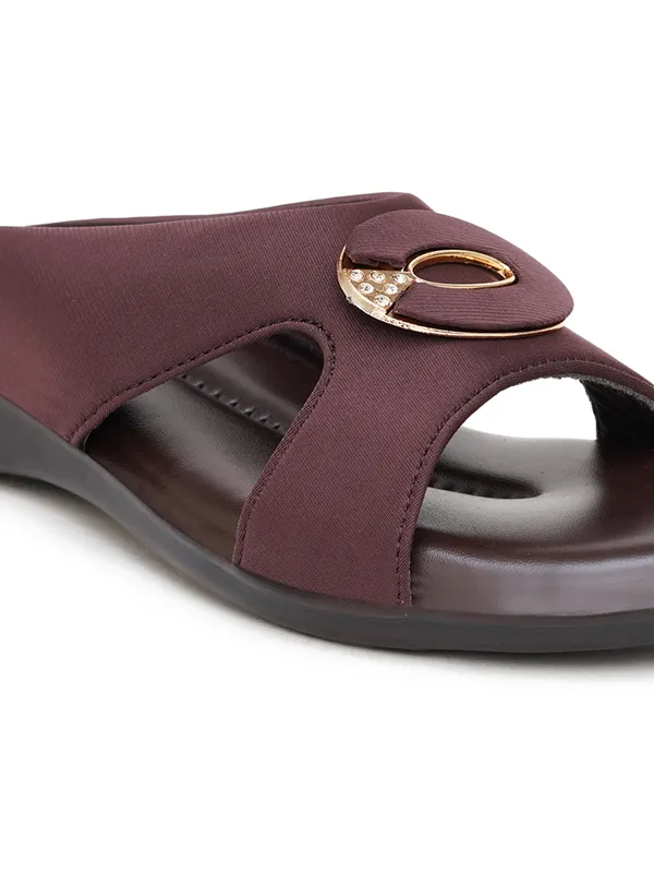 Brown_Wedge_Slip-On_Sandals