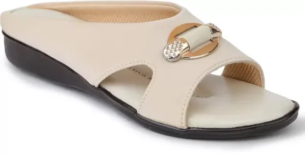 Cream_Slip-On_Open_Toe_Sandals