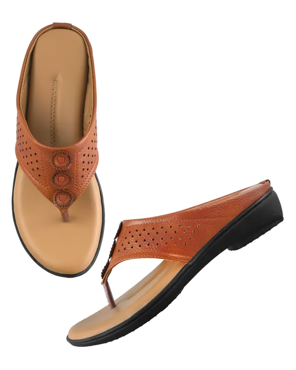 Brown_Casual_Wedge_Sandals