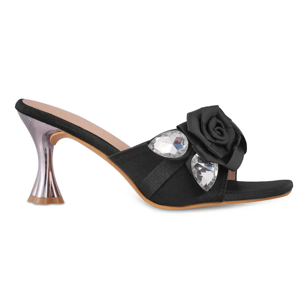 Black_Slip-On_High_Heel_Mule_Sandals