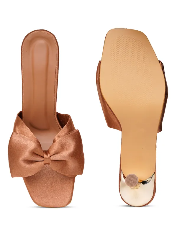Rose_Gold_Satin_Bow_High_Heels