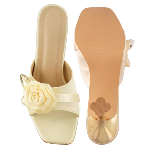 Cream_Floral_High_Heel_Sandals