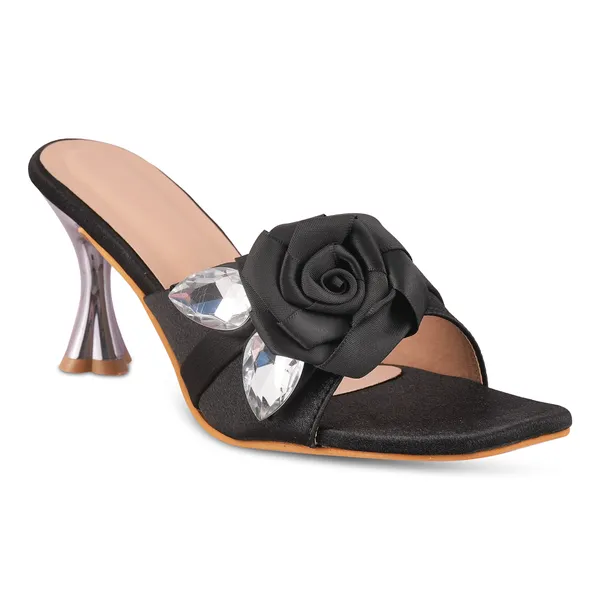 Black_Slip-On_High_Heel_Mule_Sandals