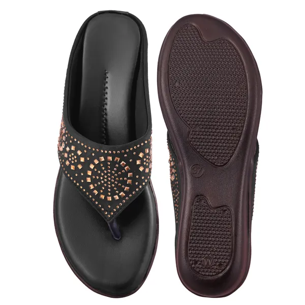 Black_Embellished_Wedge_Sandals