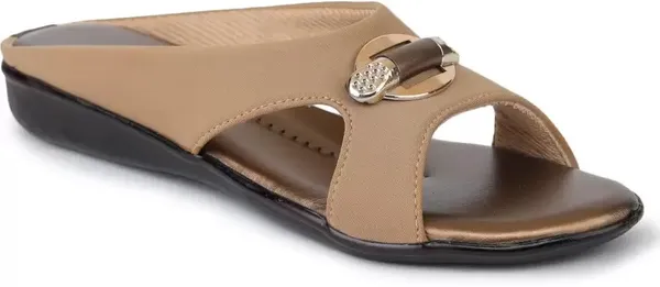 Beige_Synthetic_Slip-On_Sandals